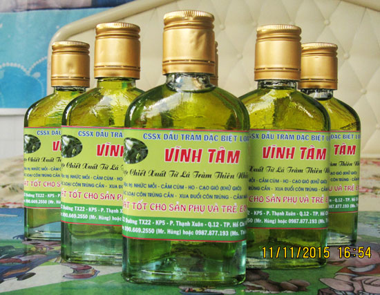tinh dầu tràm